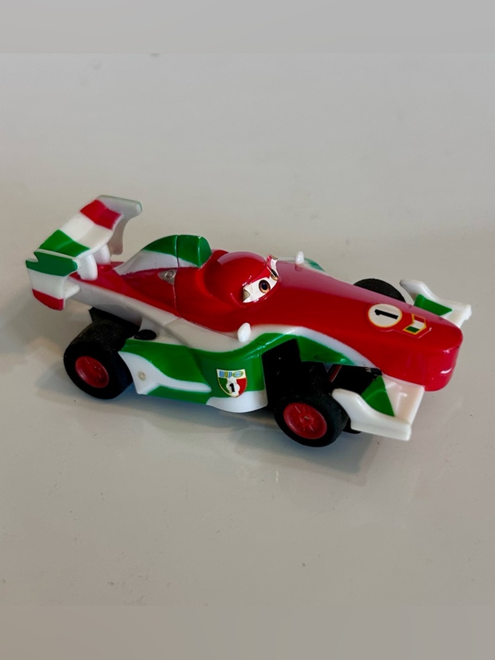 Tyco Mattel HO Disney Pixar Cars Francesco Bernoulli Piston Cup Slot Car London